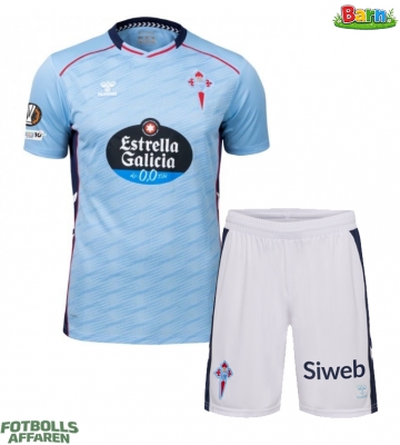 Celta Vigo Hemmaställ Barn 2025-26 Kortärmad (+ Korta byxor)
